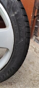 Sada kolies 225/45 r17 5x112 + zimne pneu 4ks - 4
