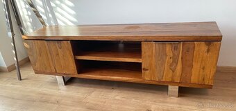 Tv skrinka z masívu (sheesham) - 4