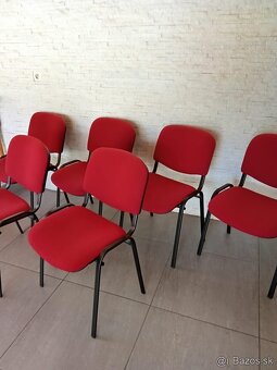 Stoličky červené - 4
