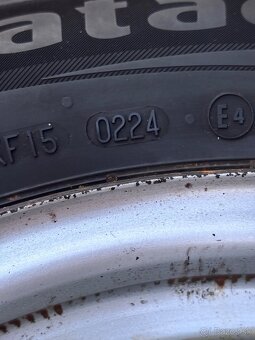 195/65 R15 plechové disky - 4