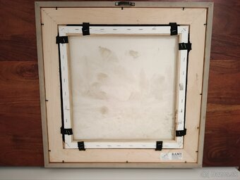 Olejomaľba Vladimír Semančík Stohy - 4