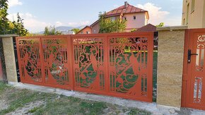 Okrasné Dizajnové Brány, Ploty, Zábradlia, Dielce - 4