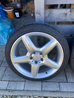 Originál hliníkové disky Mercedes AMG 215/40 r18 5x112 - 4