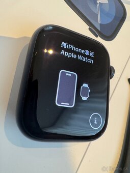 Apple Watch Series 9 GPS 45 mm Midnight aluminium Zaruka - 4