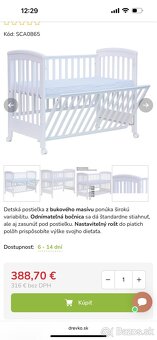 Detská postielka - 4
