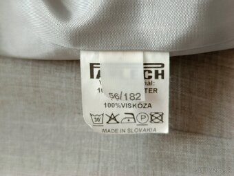 Komplet pánsky oblek s kravatou - 4