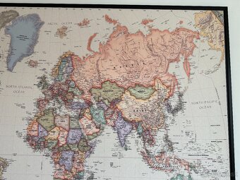 Mapa sveta v rame - 4