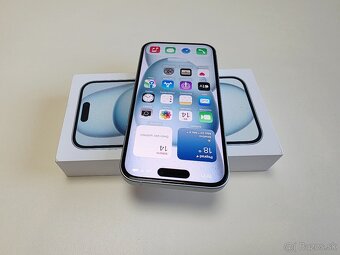APPLE iPHONE 15 128GB TOP STAV, BATERKA 100% TOP STAV - 4