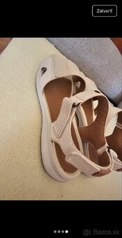 Clarks sandále bielé 43 vel. - 4