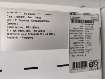Chladiaca vitrina IGLOO 2019 - 4