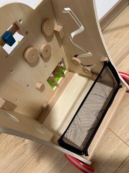 Drevené chodítko na tlačenie - 4