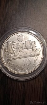 3x UNC - 10euro Pamätné mince - 4