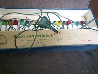 Retro vianocne osvetlenie zlatokov - 4