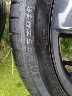 PREDAM HLINIKOVE ŠKODA ORG  DISKY LETNE R16 5×100 - 4