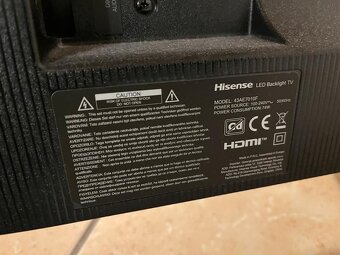 Hisense 43AE7010F LED TV 43" 4K SMART - 4