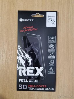 Motorola G35 sklo + obal - 4