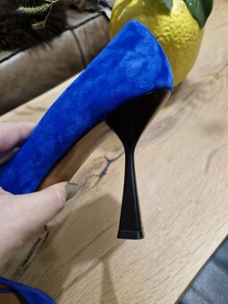 Kožené lodičky THEA MIKA - 4