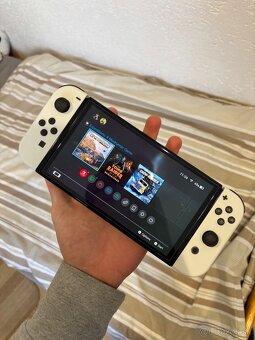 NINTENDO OLED + HRY + PRO OVLADAC - 4