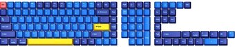 Predám Keychron OEM Dye-Sub PBT Keycap Set – Beach Full Set - 4