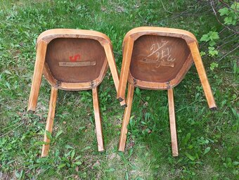 Thonet pevné stoličky 2 kusy - 4