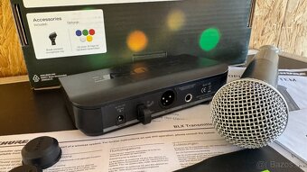 Shure BLX PG58 – 2 ks + 12U rack Thomann + racková predlžova - 4