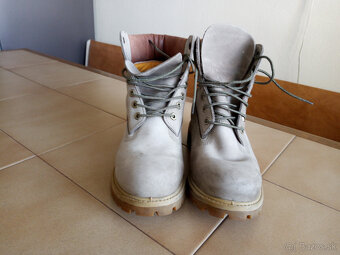 Damske kozene outdoorove topanky TIMBERLAND. - 4