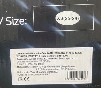 Detské nastaviteľné korčule na ľad - 4