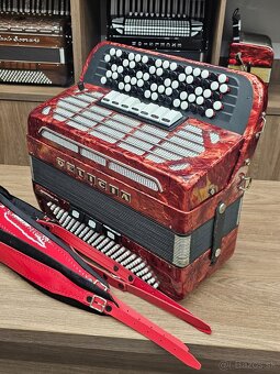 chromaticky akordeon delicia sonorex B- system - 4