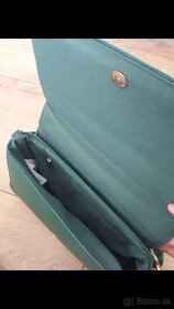 Nová dámska smaragdovozelená kabelka - 4