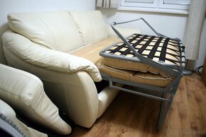 Kozenna sedacka IKEA rozlozitelna postel - 4