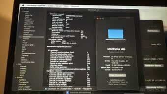 MacBook Air 2019 i5/16GB/256GB - 4
