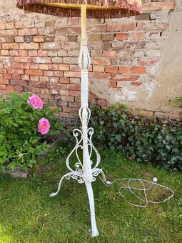 Podlahová kovaná lampa - 4