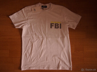Balenciaga pánske tričko vzor FBI - 4