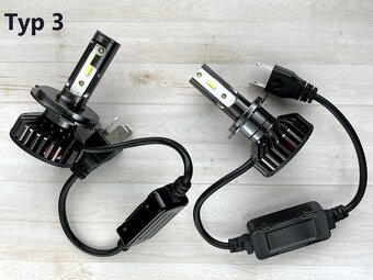 H7 led (H1,H3,H4,H9,H11,HB4..) kvalitné, silné a neoslňujú - 4