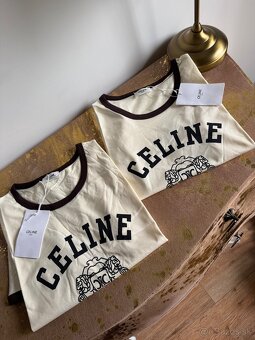 Celine bavlnené tričko Skladom - 4