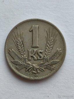 1 koruna 1940 - Slovenský štát - 4