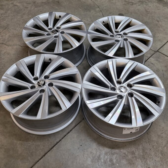 Hliníkové Škoda disky 5x112 R18 7,5J ET48 - 4