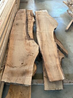 Vysušené orechové fošne, orech, 52 a 60 mm - 4