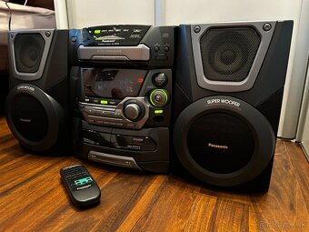 Predám hi-fi vežu PANASONIC SA-AK25 - 4