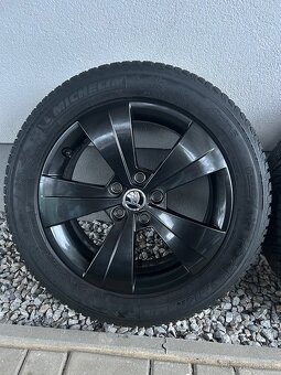 Elektróny Triton 5x112 R17, Michelin Alpin 5 215/55/R17 - 4