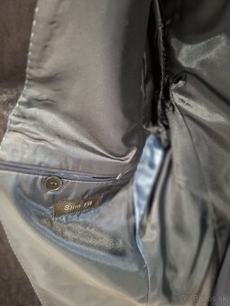 Luxusny Svadobný Pánsky Oblek 176/52 - 4