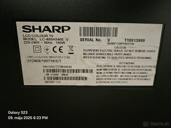 Televízor SHARP - 4