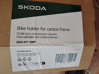 Nosič bicykla na strechu pre vozidlá - značka ŠKODA - 4
