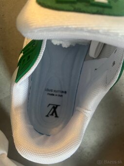 LV trainers zelené topánky - 4