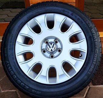 alu R17 5x112 + zimné pneu 235/55, VW Tiguan + Audi Q3 - 4