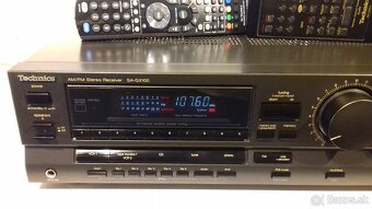 2ks 265W Receiver TECHNICS SA-GX100 vyroba JAPAN, AR18, AR10 - 4