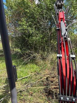 Práca s minibagrom - 4