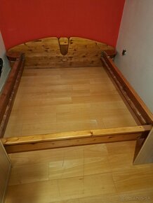 skrinky a komplet posteľ masív bez matracov - 4