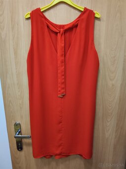 Elegantné dámske červené šaty 42 F&F - 4
