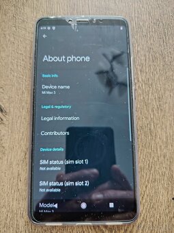 Xiaomi Mi max 3 prasknutý display - 4